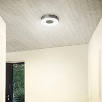 STEINEL RS 200 C iekštelpu LED plafons bez sensora, Bluetooth, 17,1 W, 1165 lm, 3000 K, antracīts — 078775