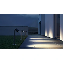 STEINEL Spot Way path light without sensor, GU10, 3000 K, anthracite — 068677