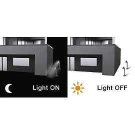 STEINEL Spot Way N path light with twilight switch, GU10, 3000 K, anthracite — 058678