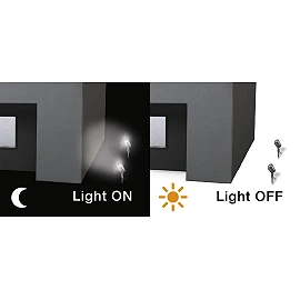 STEINEL Spot Garden N garden spotlight with twilight switch, GU10, 3000 K, anthracite — 058692
