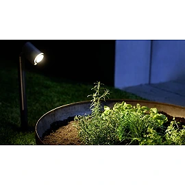 STEINEL Spot Way path light without sensor, GU10, 3000 K, anthracite — 068677