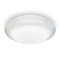 STEINEL DL Vario Quattro PRO S LED sensor ceiling light, 14 W, 1430 lm, 3000 K, white, IP54 — 068202