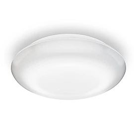 STEINEL DL Vario Quattro PRO S LED sensor ceiling light, 14 W, 1430 lm, 3000 K, white, IP54 — 068202