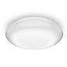 STEINEL DL Vario Quattro PRO S LED sensorplafons, 14 W, 1430 lm, 3000 K, balts, IP54 — 068202