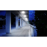 STEINEL DL Vario Quattro PRO S LED sensorplafons, 14 W, 1430 lm, 4000 K, balts, IP54 — 068196