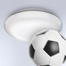 STEINEL DL Vario Quattro PRO S LED sensor ceiling light, 14 W, 1430 lm, 3000 K, white, IP54 — 068202