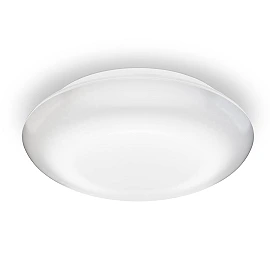 STEINEL DL Vario Quattro S LED sensorplafons, 9,8 W, 1000 lm, 3000 K, balts, IP54 — 035440