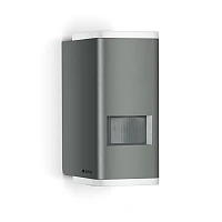 STEINEL L 930 S LED outdoor sensor wall light, 9.3 W, 457 lm, 3000 K, anthracite — 067199