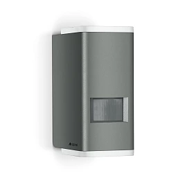 STEINEL L 930 S LED outdoor sensor wall light, 9.3 W, 457 lm, 3000 K, anthracite — 067199