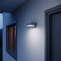 STEINEL L 800 SC LED āra sensorlampa, Bluetooth, 7,5 W, 466 lm, 3000 K, antracīta — 065690