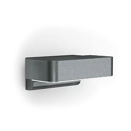 STEINEL L 800 C LED outdoor wall light without sensor, Bluetooth, 7.5 W, 466 lm, 3000 K, anthracite — 079291