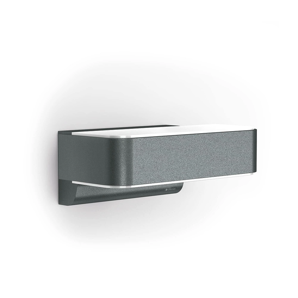 STEINEL L 810 C LED outdoor wall light without sensor, 9.8 W, 679 lm, 3000 K, anthracite — 079307