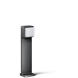 STEINEL GL 85 C 600 LED garden bollard, 9 W, 719 lm, 3000 K, 600 mm, anthracite — 078652