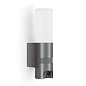 STEINEL L 625 CAM SC LED āra sensorlampa ar kameru, 14 W, 925 lm, 3000 K, antracīta — 092597