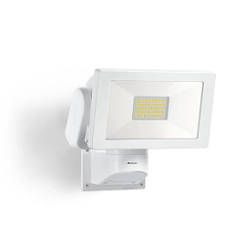 STEINEL LS 300 LED āra prožektors bez sensora, 29,5 W, 2704 lm, 4000 K, balts — 069247