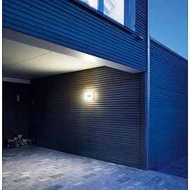 STEINEL LN 1 N LED mājas numura lampa ar krēslas sensoru, 4,9 W, 440 lm, 3000 K, balta — 649715