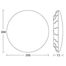 STEINEL RS PRO S20 SC PC LED sensor wall/ceiling light, Bluetooth, 15.7 W, 1630 lm, 3000 K, IP20, silver — 067564