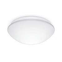 STEINEL RS PRO P1 LED wall/ceiling light without sensor, 8.3 W, 953 lm, 3000 K, IP54, white — 056056