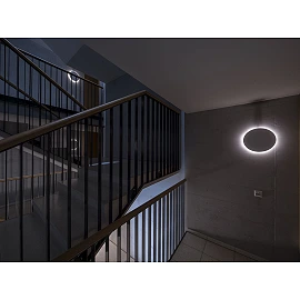 STEINEL RS PRO R10 plus SC LED sienas/griestu sensorlampa, Bluetooth, 8,5 W, 1053 lm, 4000 K, IP40, balta — 067700