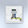 STEINEL IS 3180 COM1 PIR kustības sensors, 180°, 20 m, IP54, balts — 009113