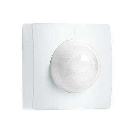 STEINEL IS 3180 COM1 PIR kustības sensors, 180°, 20 m, IP54, balts — 009113