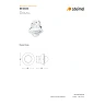 STEINEL IS D360 iebūvējams PIR kustības sensors, 360°, Ø16 m, IP20, balts — 601317