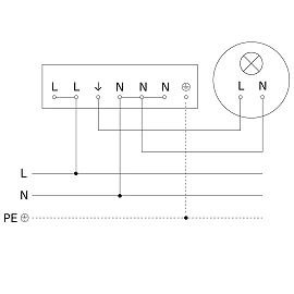 STEINEL IS 3360 griestu PIR klātbūtnes sensors, 360°, COM1, Ø40 m, IP54, balts