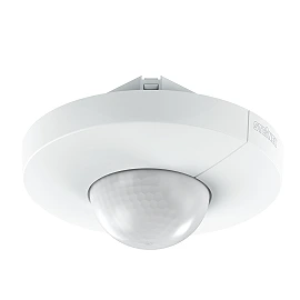 STEINEL IS 345 PIR kustību sensors gaiteņiem, 360°, līdz 23 × 6 m, balts