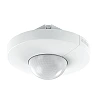 STEINEL IS 345 PIR kustību sensors gaiteņiem, 360°, līdz 23 × 6 m, balts