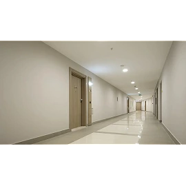 STEINEL IS 345 PIR kustību sensors gaiteņiem, 360°, līdz 23 × 6 m, balts