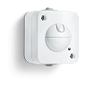 STEINEL HF 360 AP virsapmetuma HF kustību sensors, 360°, 1–8 m, IP54, pelēks — 751210