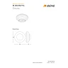 STEINEL IS 2360 ECO PIR griestu kustības sensors, 360°, Ø7 m, IP54, balts — 006556