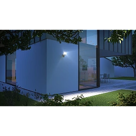 STEINEL XLED CAM 1 SC LED āra prožektors ar kameru un sensoru, Wi-Fi, 21 W, 2310 lm, 3000 K, IP44, antracīts — 065294
