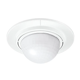 STEINEL IS 2360 DE ECO iebūvējams PIR sensors, 360°, Ø8 m, IP54, balts — 034733