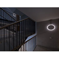 STEINEL RS PRO R20 plus SC LED sienas/griestu sensorlampa, Bluetooth, 15,86 W, 1823 lm, 3000 K, IP40, balta — 067755