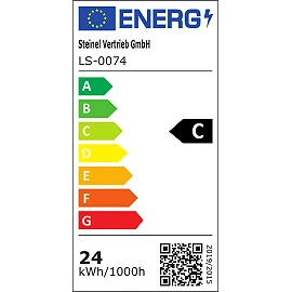 STEINEL RS PRO R30 basic SC LED sienas/griestu sensorlampa, Bluetooth, 23,39 W, 3019 lm, 4000 K, IP40, balta — 067861