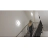 STEINEL RS PRO R20 Q basic SC kvadrātveida LED sienas/griestu sensorlampa, Bluetooth, 15,38 W, 1826 lm, 3000 K, IP40, balta — 067847