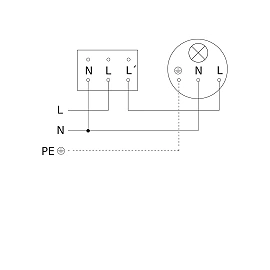 STEINEL IR 180 AP easy PIR sensorslēdzis, 180°, līdz 8 m, virsapmetuma, IP54, pelēks — 066048