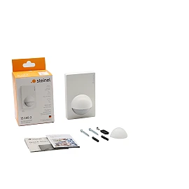 STEINEL IS 180-2 motion sensor, PIR, 180°, tangential r 5/12 m, IP54, white — 603212