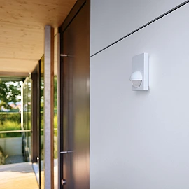 STEINEL IS 180-2 motion sensor, PIR, 180°, tangential r 5/12 m, IP54, white — 603212