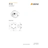 STEINEL US 360 COM1 UP ultraskaņas klātbūtnes sensors, 360°, klātbūtne Ø6 m, IP20, balts — 007935