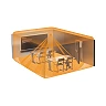 STEINEL DualTech COM2 UP griestu klātbūtnes sensors, PIR + ultraskaņa, 360°, ultraskaņas kustības uztvere līdz Ø10 m, IP20, balts — 008000