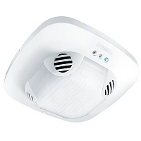 STEINEL DualTech COM2 UP ceiling presence sensor, PIR + ultrasonic, 360°, ultrasonic motion coverage up to Ø10 m, IP20, white — 008000