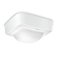 STEINEL IR Quattro HD-2 COM1 AP surface-mounted presence sensor, PIR, 360°, motion up to 24 × 24 m, Bluetooth Mesh, IP54, white — 064327