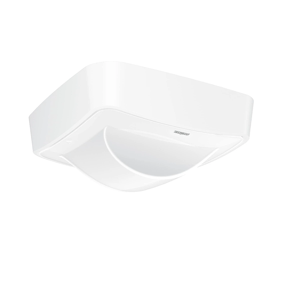 STEINEL Hallway COM1 AP virsapmetuma klātbūtnes sensors, HF, 360°, 25 × 3 m, Bluetooth Mesh, IP54, balts — 086329