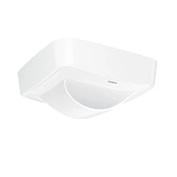 STEINEL Hallway COM1 AP virsapmetuma klātbūtnes sensors, HF, 360°, 25 × 3 m, Bluetooth Mesh, IP54, balts — 086329
