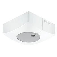 STEINEL Light Sensor Dual DALI-2 IPD AP surface-mounted light sensor, 2–1000 lx, IP54, square, white — 057411