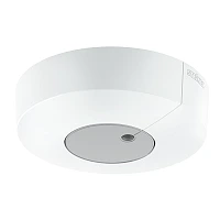 STEINEL Light Sensor Dual DALI-2 IPD AP surface-mounted light sensor, 2–1000 lx, IP54, round, white — 057428