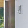 STEINEL IS 180-2 kustības sensors pie sienas, PIR, 180°, tangenciālais rādiuss 5/12 m, IP54, sudrabkrāsas — 603618