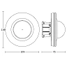 STEINEL MD-24 ECO COM1 DE griestos iebūvējams kustības sensors, PIR, 360°, šķērskustībai līdz Ø24 m, IP20, balts — 087777